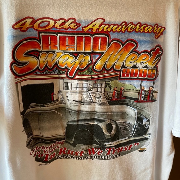 Vintage White Henley - Picture 4 of 6